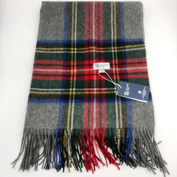 존스턴즈 대형 머플러 스카프 그레이스 스튜어트 타탄 체크