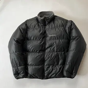 몽벨 알파인 다운 자켓 블랙 블랙 XL 올드