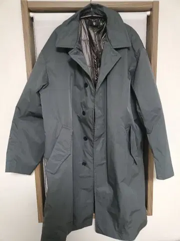 유니클로 그레이 코트 XL