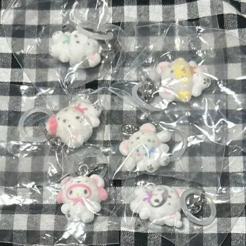 산리오 포근포근 스노우 메지루시 액세서리 컴프 세트