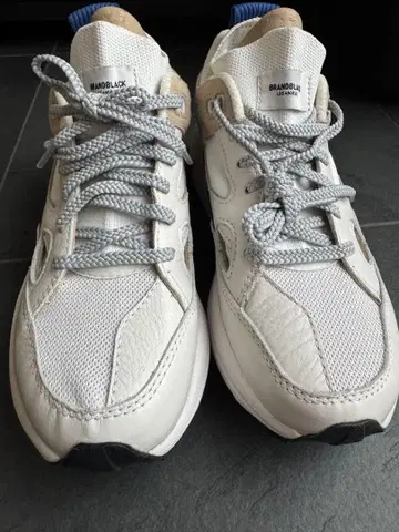 BRANDBLACK 스포츠 스니커즈 화이트/블루