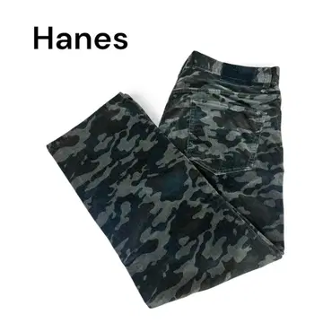 남성용 카모플라쥬 Hanes 코듀로이 팬츠