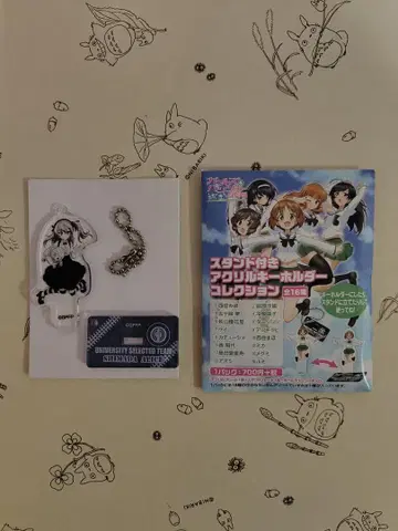 시마다 아리스 걸즈 & 판처 스탠드 포함 아크릴 키링 컬렉션