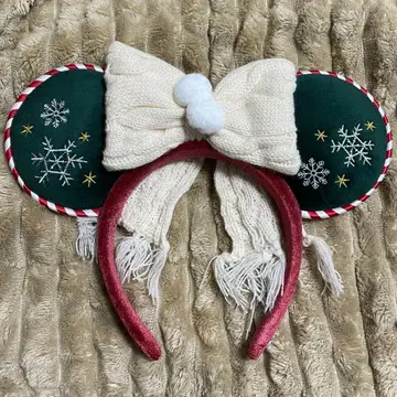 Disney Christmas 미키 귀 머리띠