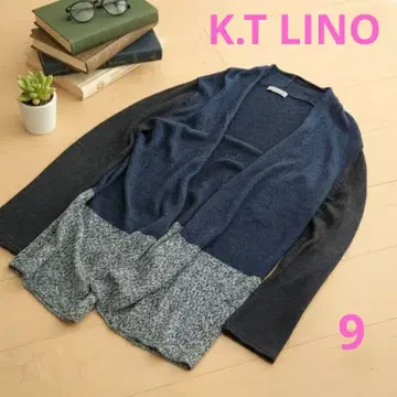 [ 린넨 100% ] 돌려입기 좋은 K.T 가디건 겉옷 썸머 니트