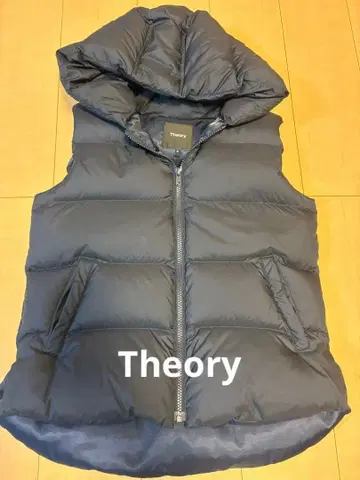 띠어리 다운 베스트 네이비 M