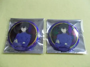 글리터 캔뱃지 2개 히바리 쿄야 리본 히트맨 REBORN!