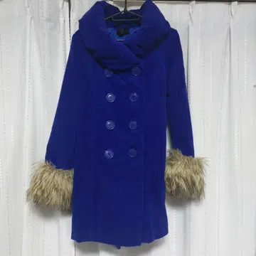 더블 버튼 코트