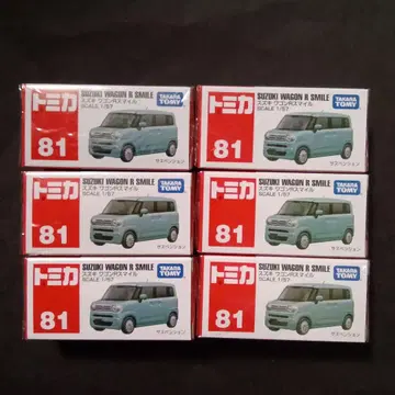 에어캡 포장 절판 토미카 스즈키 왜건 R 스마일 단종 빨간색 상자 81