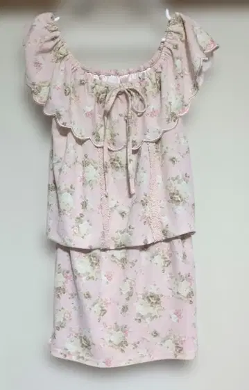 LIZ LISA 플라워 프린트 미니 원피스