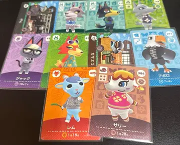 모동숲 amiibo 카드