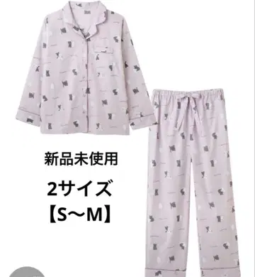 PEACH JOHN 코튼 혼방 원포인트 파자마 S/M