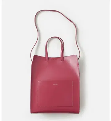 새상품 YAHKI 더블 페이스 가죽 2way 스퀘어 핸드백