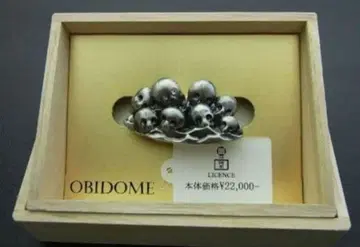 한 점 12월 15일까지 대특가 새상품 해골  오비 고정 띠 스와로브스키