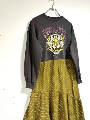 REMAKE 리메이크 원피스 도트 타이거