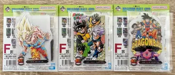 제일복권 드래곤볼 40th ~그 첫 번째~ F상 ACLLECT 3종 세트