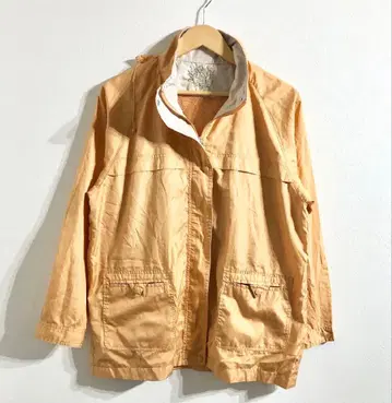 새상품급 빈티지 마운틴 파카 오렌지 아웃도어 봄/가을 레어 L