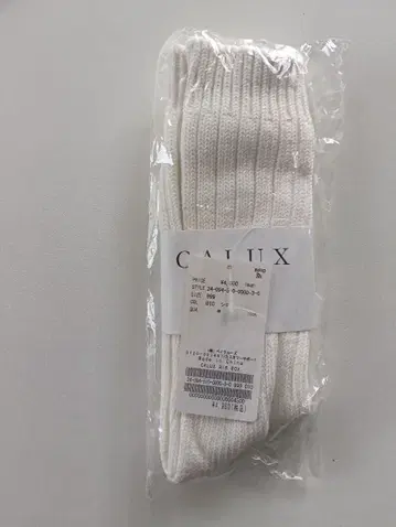 미개봉 새상품 Deuxieme Class [ CALUX ] RIB SOX
