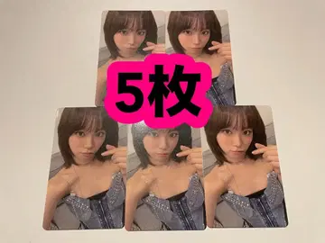 르세라핌 도쿄돔 FC 한정판 트레이딩 카드 채원 5장