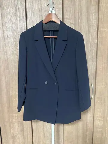 BEAUTY&YOUTH 네이비 테일러드 자켓