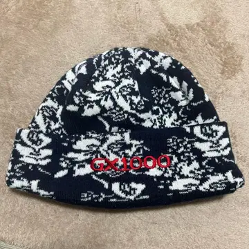 GX1000 꽃무늬 니트 모자