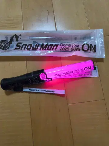 Snow Man Dome Tour 2025-2026 ON 응원봉