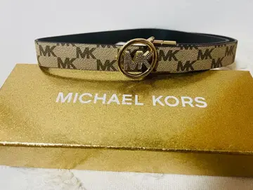 MICHAEL KORS leather reversible belt