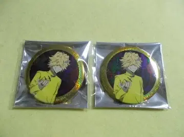 글리터 캔뱃지 2개 벨페골 리본 히트맨REBORN!