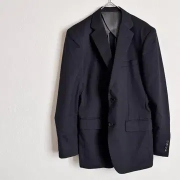 남성용 테일러드 자켓 오피스 캐주얼 포멀 루즈핏 블랙