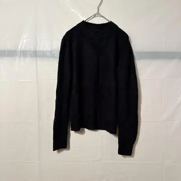 새상품급 SAG HARBOR 블랙 스웨터 [ S ] 긴팔 무지 심플