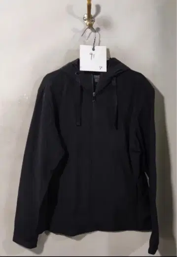 집업 후드티 블랙