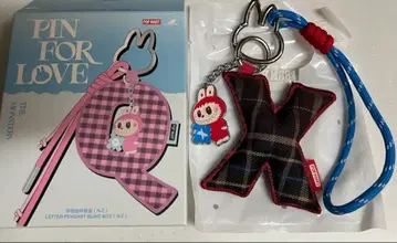 POP MART THE MONSTERS X자형 키링