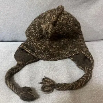 울 니트 모자 네팔제