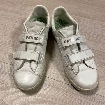 PATRICK 벨크로 스니커즈 41 화이트