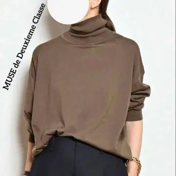 새상품급/24AW 완판템 MILLENNIUM 터틀넥 와이드 풀오버