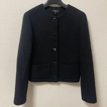 띠어리 트위드 자켓 0 사이즈