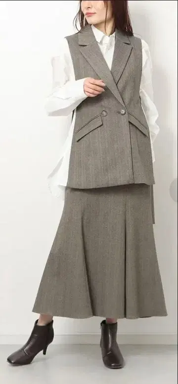 베스트 코디네이트 세트 (브라운)