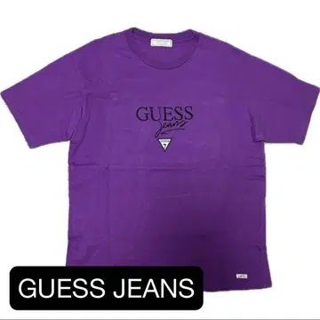GUESS JEANS 보라색 T셔츠 M