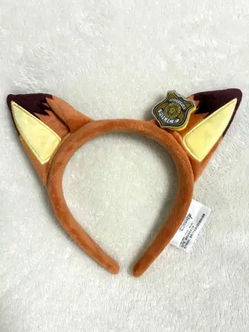 [ 상하이 디즈니 ] 주토피아 닉/머리띠