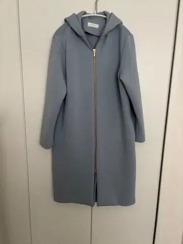 RIVE DROITE 종이상자 ZIP 코트 스카이블루 하자 있음