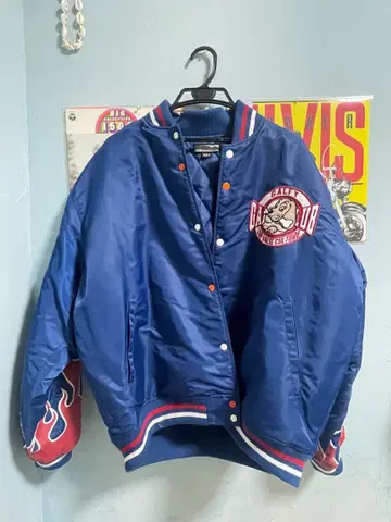 GALFY 바시티 자켓 네이비 중형