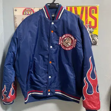 GALFY 바시티 자켓 네이비 중형