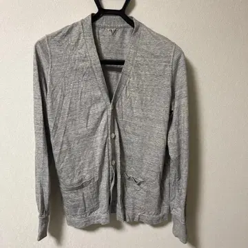 FilMelange (필메랑제) 그레이 버튼 가디건