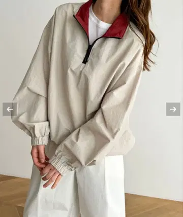 바이컬러 아노락