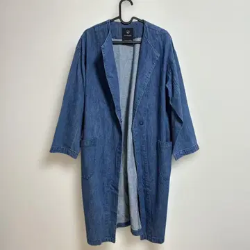 Wcloset 롱 데님 자켓