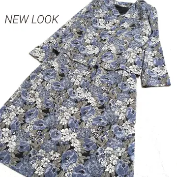 NEW LOOK 뉴룩 11호 꽃무늬 앙상블 원피스