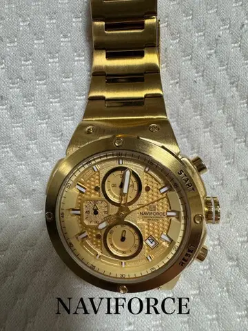 NAVIFORCE 크로노그래프 손목시계