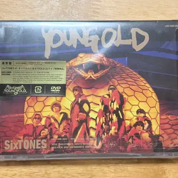 SixTONES YOUNG GOLD 3매 세트 DVD