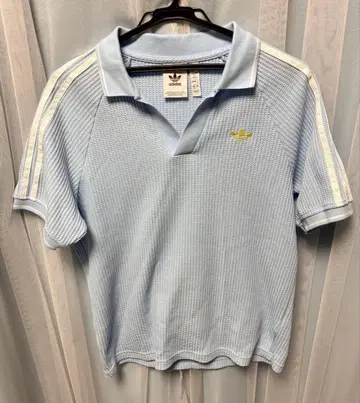 공식 adidas 아디다스 오리지널스 와플 니트 피케 셔츠 M