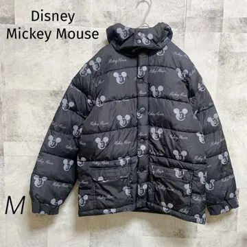 디즈니 미키 마우스 [ M ] 자켓 블랙 미키 패턴